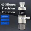 Easy Installation 2 in 1 Water Temperature Monitor and Filter Unit with Stainless Steel Construction for Home Use