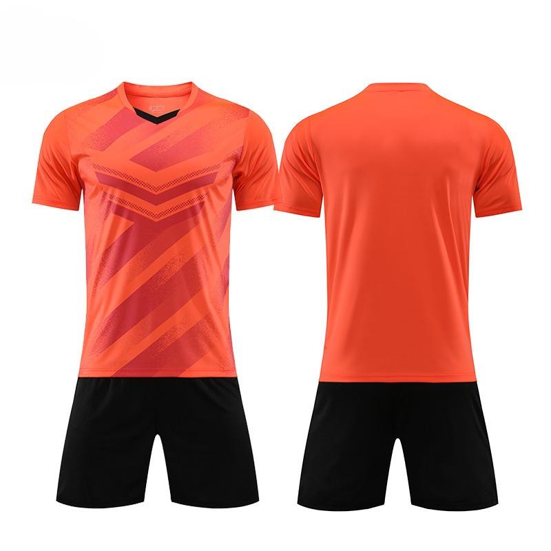 Summer Football Suit Men's Short Sleeve Competition Training Kit Adult Children's Sportswear Jerseys