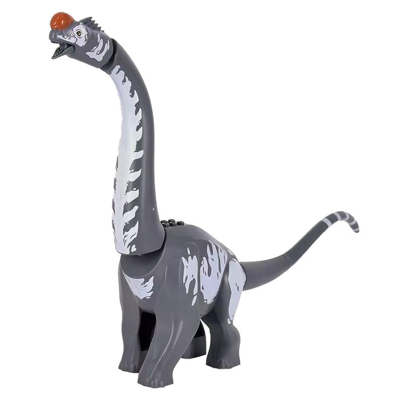 Duży odkrycie Brachiozaura Klocki Budowlane DIY Dinozaury Dino Klocki Zestaw Zabawki Edukacyjne Dla Dzieci Chłopców Prezent na Boże Narodzenie