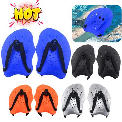 1 Pair Kids&Adult Water Sport Snorkeling Swimming Paddles Training Swimming Training Tool Hand Webbed Gloves Pad Fins Flippers