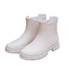 Rain boots women's rubber shoes adult fashion rain shoes waterproof shoes Chelsea water shoes