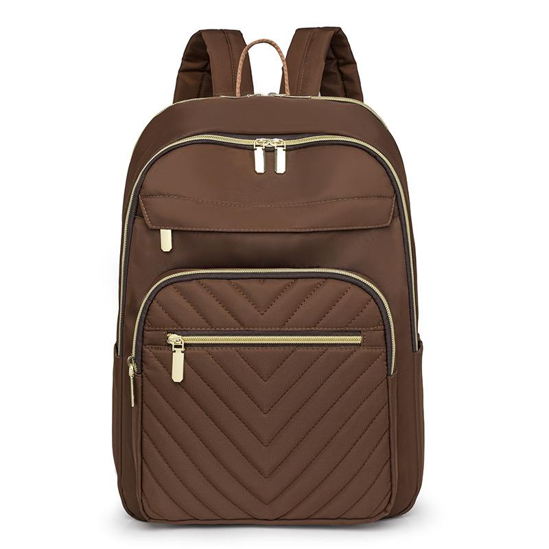 Commuter backpack new women's lightweight large-capacity backpack going out high-value short-distance travel bag