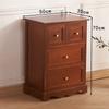 Wooden Storage Bedside Cabinet Luxury Nightstands Multifunction Living Room Cabinets Aesthetic Bedside Tables Bedroom Furniture