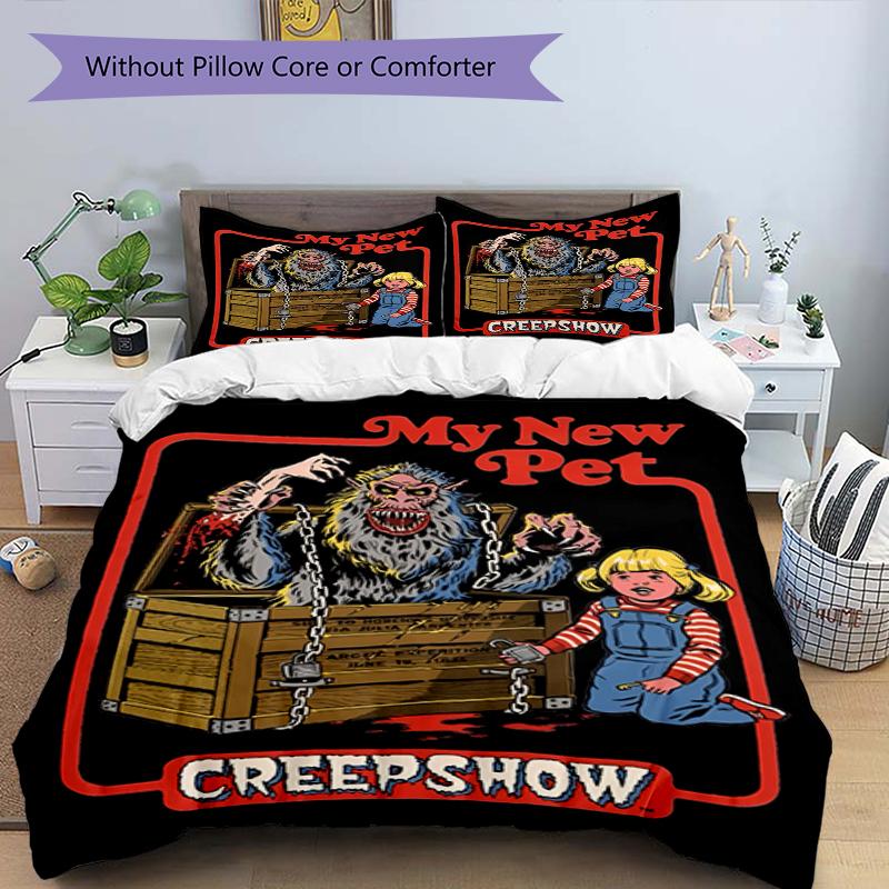 3pcs Steven Rhodes Bedding Set Duvet Cover Closure Includes 1 Duvet Cover & 2 Pillowcases, Soft and Comfortable for All Seasons.
