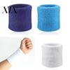 Sport 2Pcs Sports Wristband Solid Color Absorbent Wrist Wrap Sporting Goods Cotton Breathable Quick Dry Sweatband for Tennis Badminton