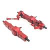 Popu For  RC Car Upgrades Parts Accessories WPL Metal Front and Rear Axle Set  WPL C14 C24 C34 C44 B14 B24 1/16