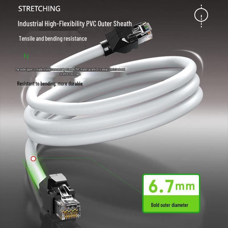 Industrial Cat6A Ethernet Cable