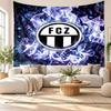 FC Zürich Wall Tapestry, Soft Fabric Wall Hanging, Decorative Backdrop For Bedroom Home Wall Art