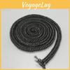 Hightemperature Elastic Sealing White Fireproof Rope For Furnace And Fireplace Doors