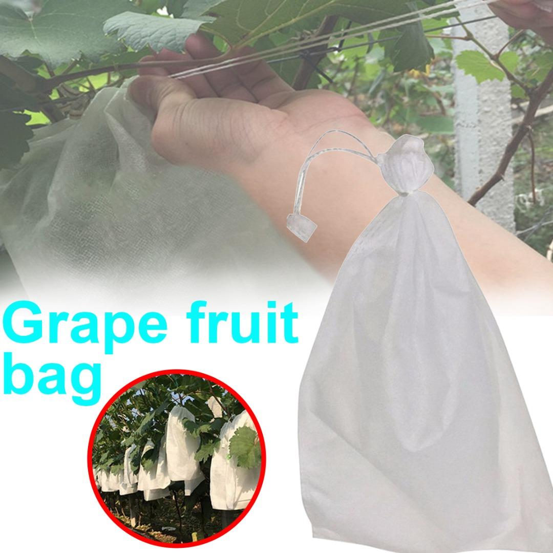 

Нетканые мешки для защиты винограда Kell, 100 шт., сетчатая сумка для овощей, фруктов и насекомых, птиц
