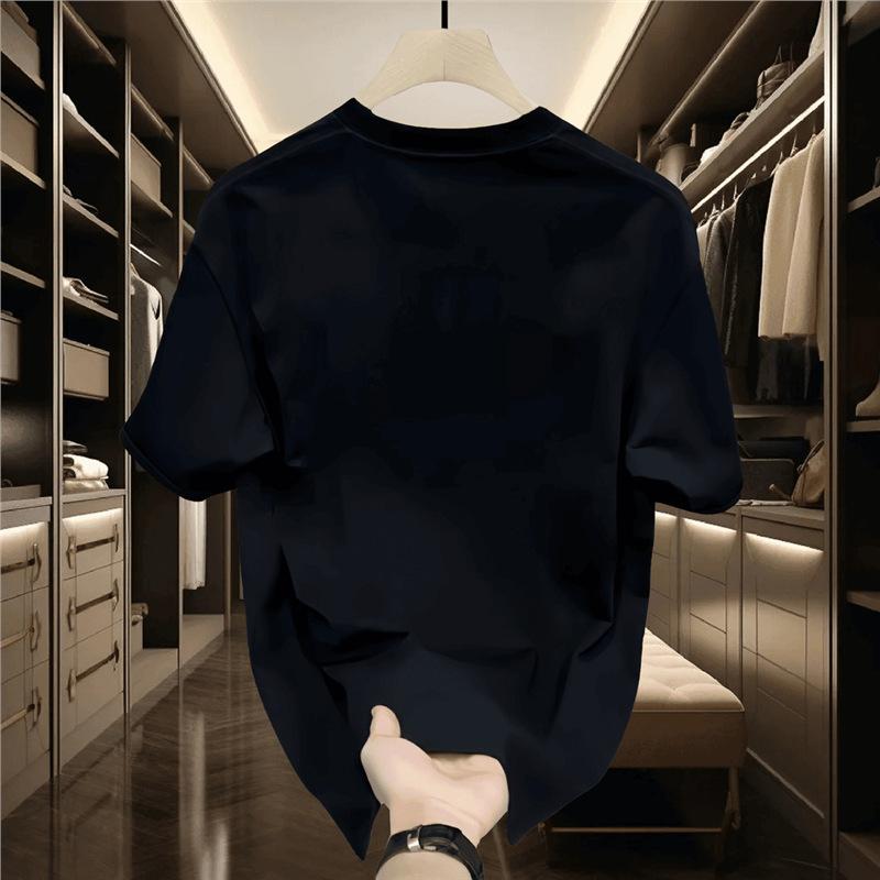 230G Heavy Men'S Short-Sleeved T-Shirt Men'S Round Neck Trend Men'S And Women'S Casual Loose Top