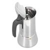 Silver Stovetop Moka Pot Stainless Steel Stovetop Espresso Maker  Coffee Making