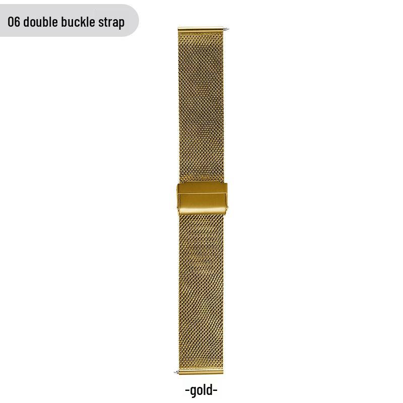 iWatch Milanese Mesh Band with Double Insurance Buckle - Stainless Steel Wristband