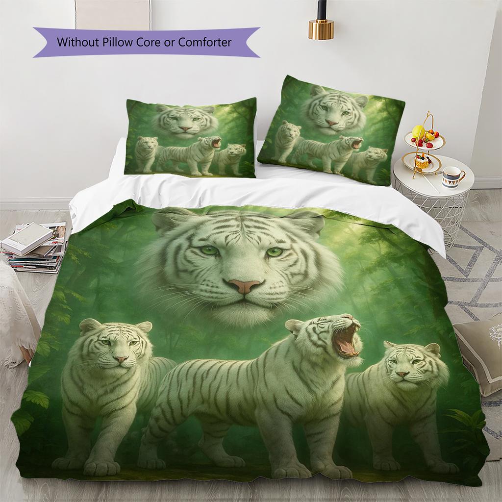 Set Copripiumino Trapuntato con Fantasia Cartone Animato Federa Decorazione per la Casa Regalo di Compleanno (1 * copripiumino + 2 * federa, senza nucleo)