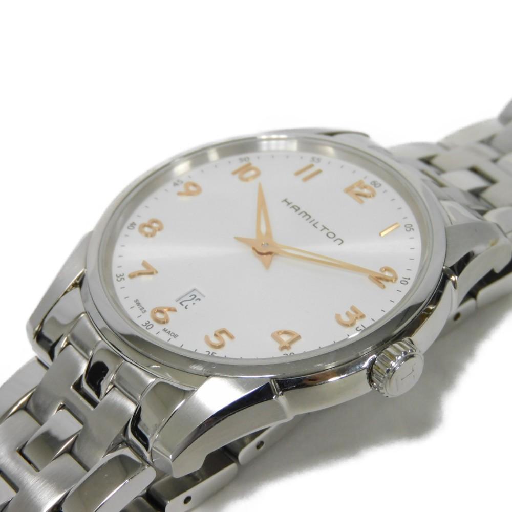 Used 11174 Jazzmaster Thinline H385111 7975 Date Quartz Men's from Japan AUTHENTIC