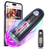 Automatic Telescopic Rotating Male Masturbator Cup Pussy Real Vagina Masturbation Blowjob Adults Sex Machines Sex Toys for Men
