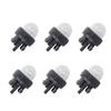 6PCS Primer Bulbs for 2 Stroke Small Engine Electric Saw Carburetor Bulb Replacement for P136 PP136E PP330
