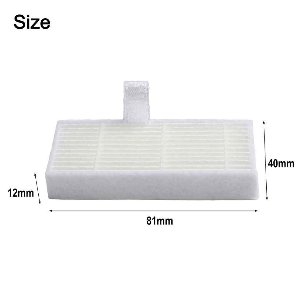 4/10pcs Filters For Cecotec For Conga 999 Robot Vacuum Cleaner Replacement Accessories Filter 81*40*12mm