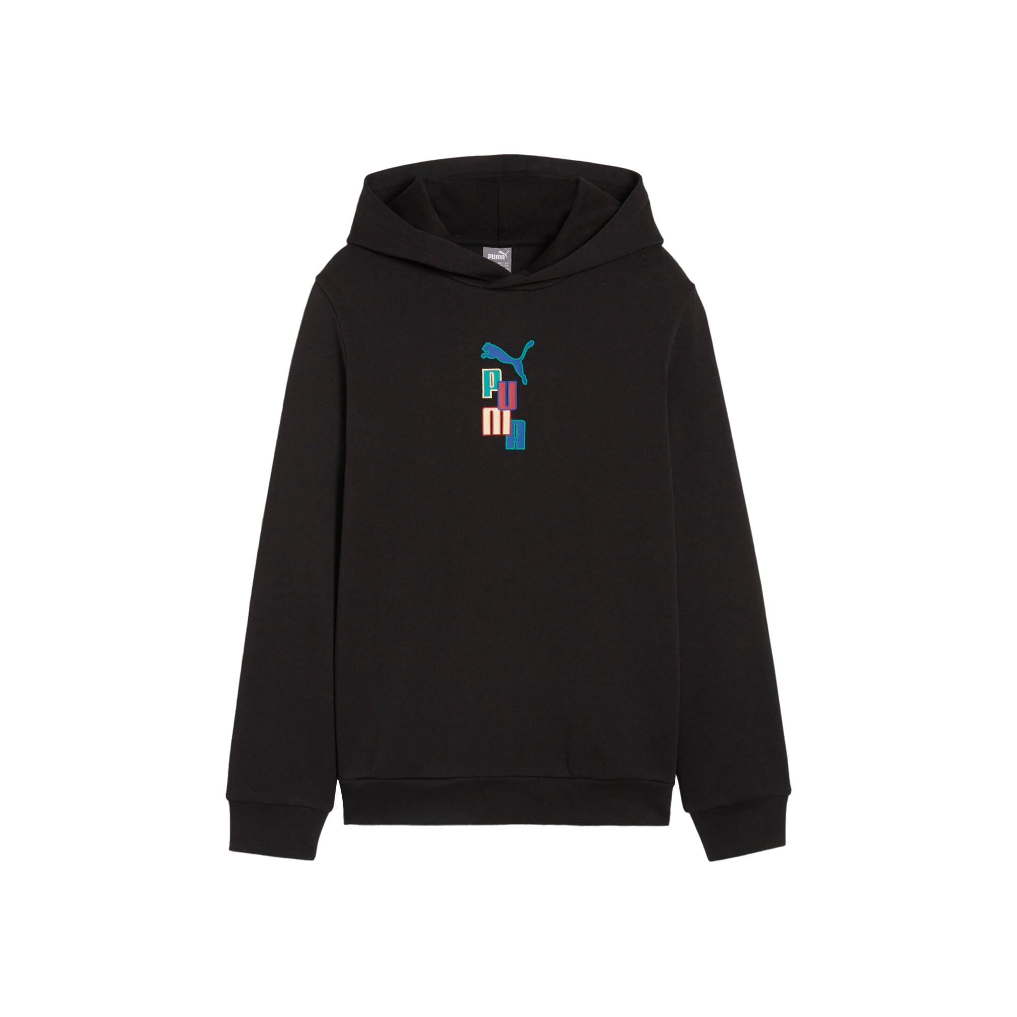 Худи Puma Readyset Better Модное Удобное Универсальное С капюшоном Детские худи Черный 679270-01 176