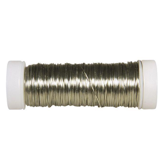 Jewelry Thread for Crocheting, Cream, 0.30 Mm Ø, 50 M Spool