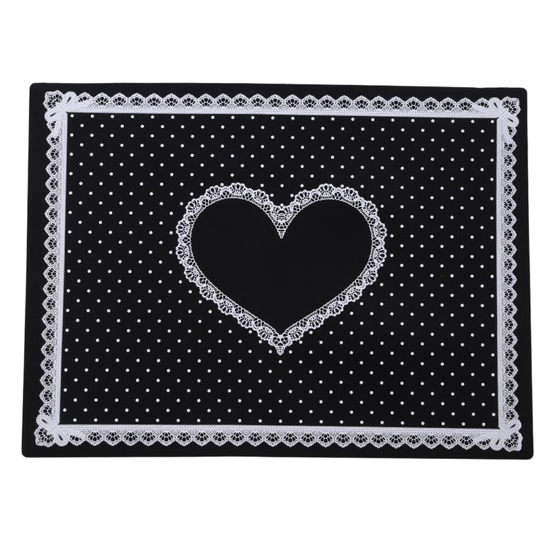 Manicure Practice Silicone Pillow Hand Holder Cushion Lace Table Washable Foldable Mat Pad