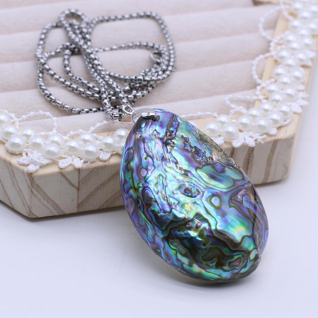 Pendentif Bicolore Rhodié Oeil Bleu Pavé de Cz 15mm Plaqué OR 18K Dolly