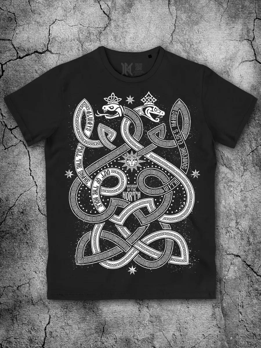 T-shirt with bright flowers print S