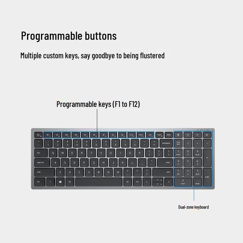 Dell KM7120W Wireless Keyboard and Mouse Combo