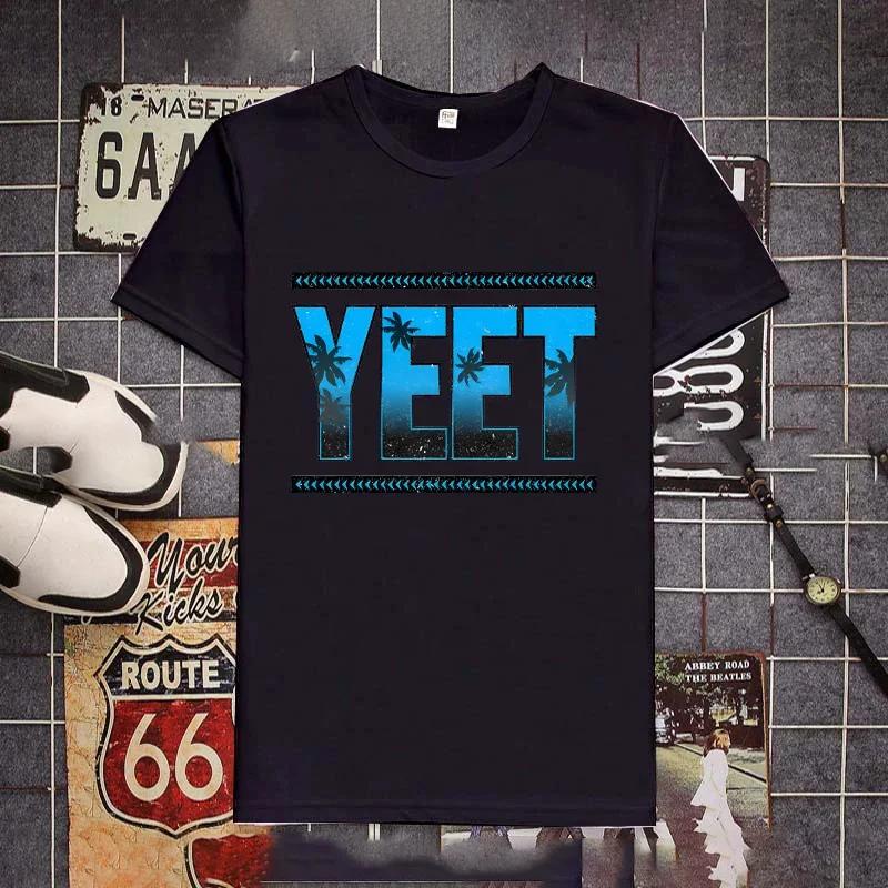 Retro Tričko Jey Uso Yeet Vtipné citáty Wresting Lovers Grafické tričko Měkké Unisex Tričko s výstřihem do O Letní tričko Módní topy