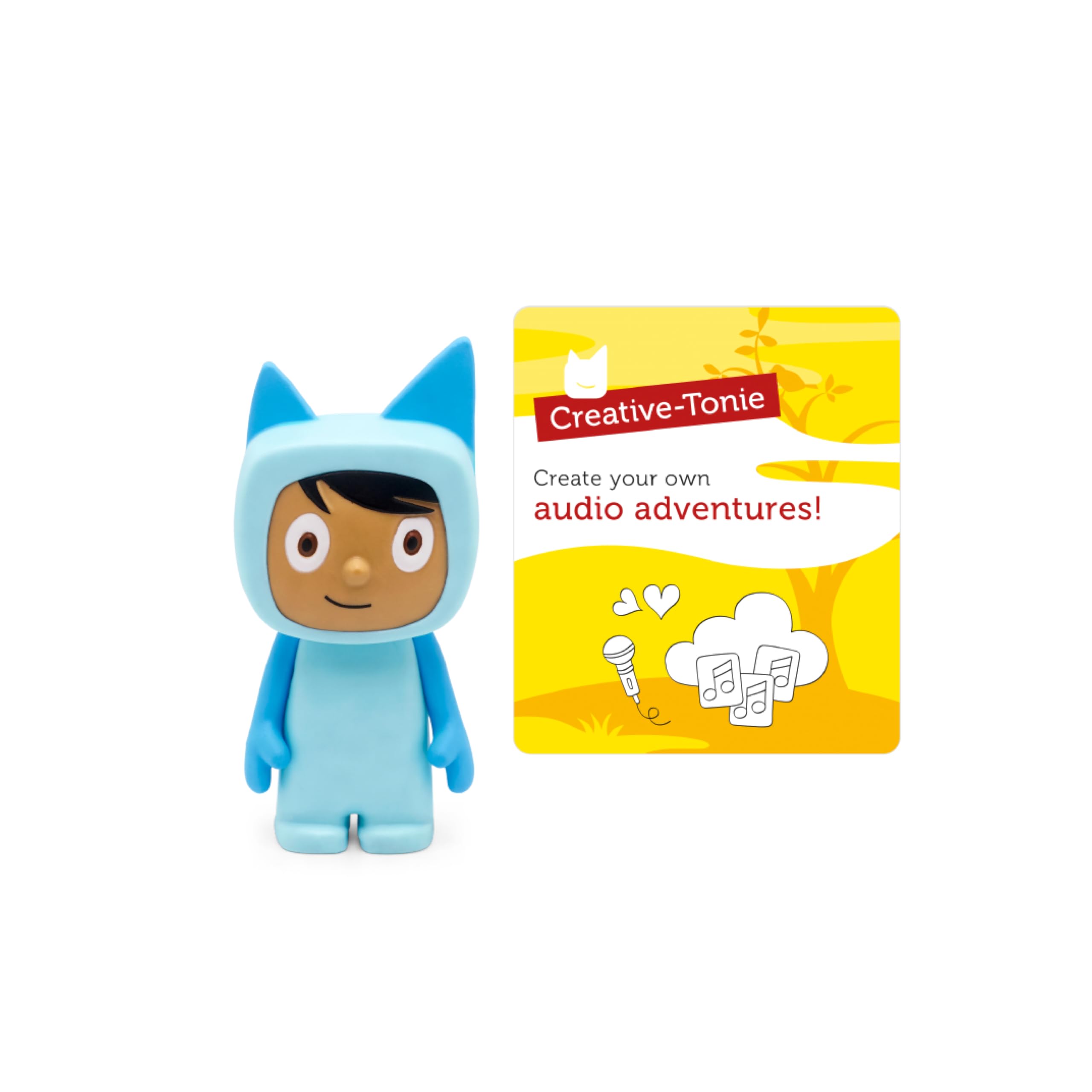 

Tonies Creative Audio Characters Record and Upload Your Own Stories and Songs Up to 90 Minutes Light - - Blue/Medium