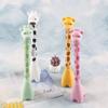 2 Stück Giraffenform Gelstift Niedlicher Cartoon-Tierstift Kreativer Ständer