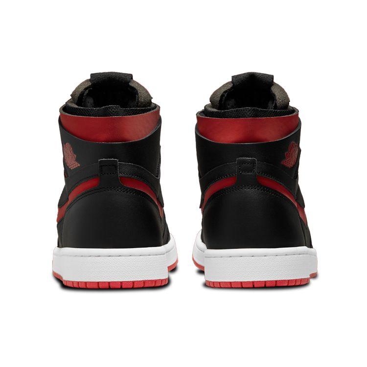 Tênis Feminino Air Jordan 1 High Zoom CMFT Bred Preto Vermelho CT0979-006