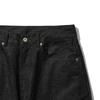 HISHANDER One Washed 5P Wide Denim Pants