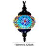 Turkish Moroccan Mosaic Pendant Chandelier Decorative Glass Globe Fixture Living Room Bedroom Home Decor Hardwired Decoration