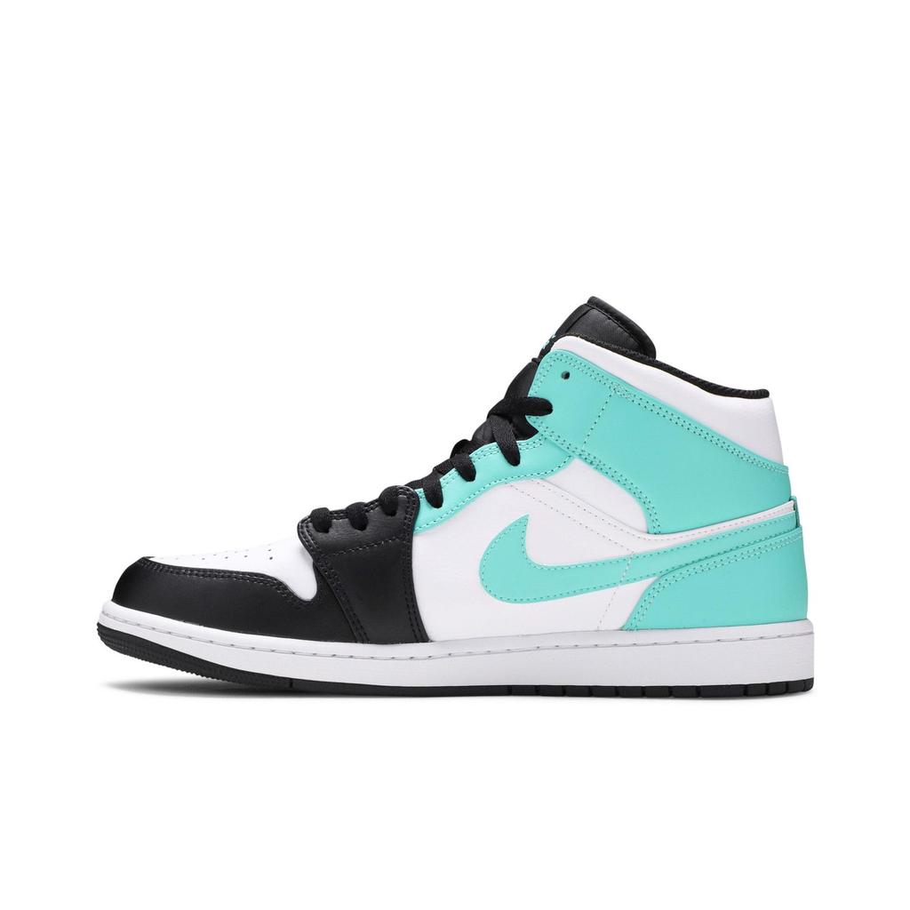 Air Jordan 1 Mid 'Tropical Twist' (Unisex) White / Black / Tropical Twist Vintage Basketball Shoes 554724 132