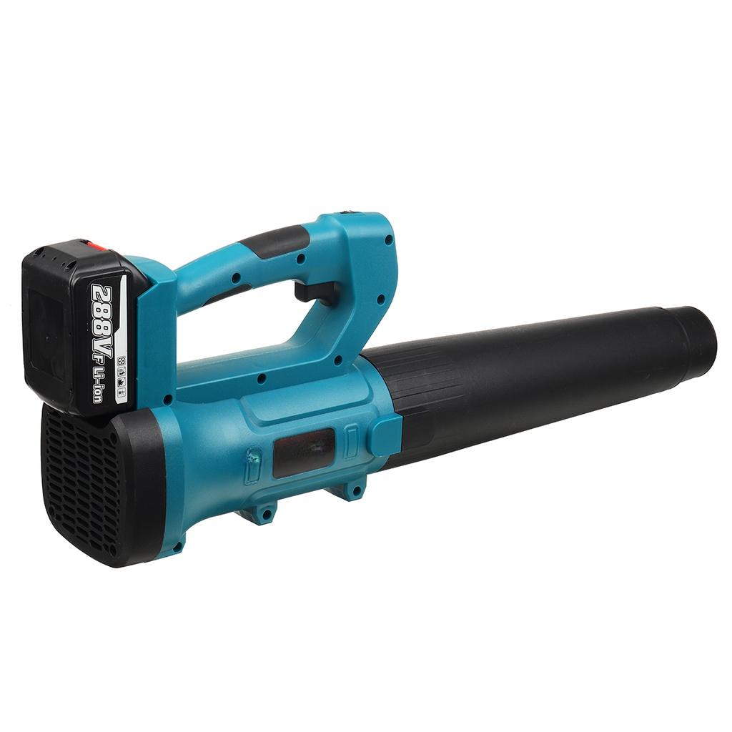 288VF 18000RPM Cordless Air Blower Electric Vacuum Cleaning Leaf Blower EU Plug Computer Dust Collector 66 x 13 x 34cm