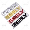 3D Metal Car Rear Trunk Sticker For Geely Xingyue L Monjaro Emgrand EV8 Atlas Vision Boyue Coolray Letter Badge Tail Decoration