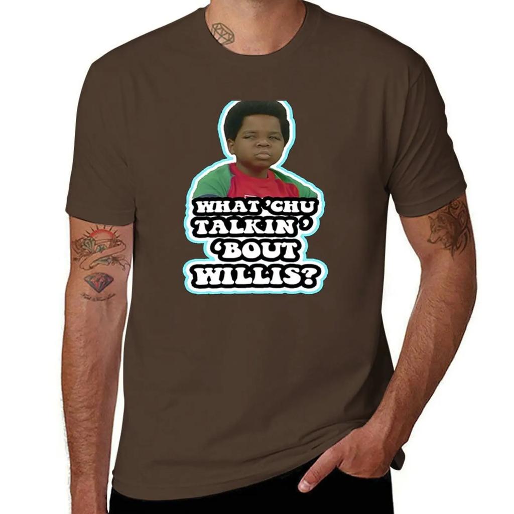 Whatchu talkin bout Willis Gary ColeUnisex Different Strokes TShirt plus sizes customizeds customs sports fans t shirts Unisex