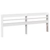 Vidaxl Bed Without Mattress, White, 200X200 Cm, Solid Pine Wood