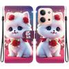 Custodia Animale Redmi 15C 15 Leone Panda Copri Telefono in Pelle per Xiaomi Redmi 15 15C EU 5G Globale Portafoglio Flip Custodia Proteggi Carte