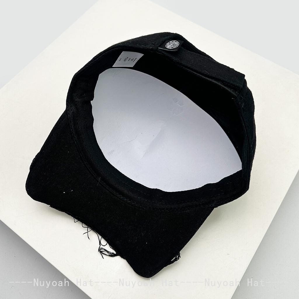 Baseball Flag Flame Letteringing Alphabet Stitched Street Urban Style Niche Women Men Her Him For Fresh Caps Peaked Hats Sunshade Broken Eave