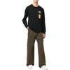 Vans Graphic Print Long Sleeve T-Shirt Men Tops Black VN00000VBLK