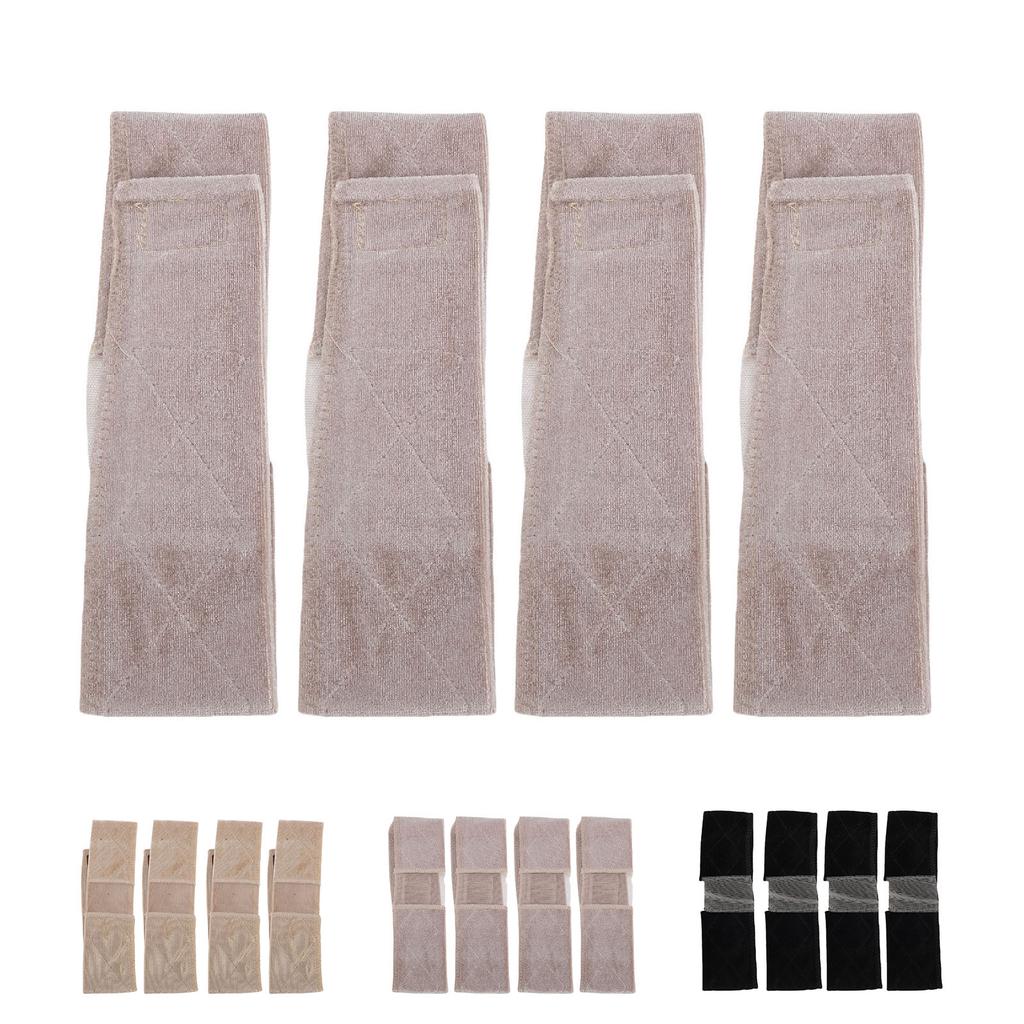 4 Pcs Wig Grip Band Elastic Flexible Non Slip Velvet Lace Wig Grip Headband for Women