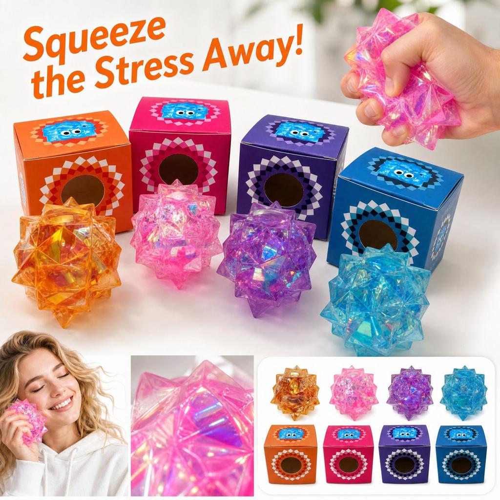 Stress Toy, Pinchable Soft Sensory Toy for Kids and Adults