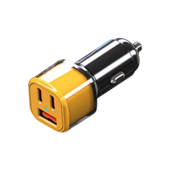 USB-C Car Charger Adapter with Multiple Ports Fast Heat Dissipation Flame-retardant PD QC3.0 Universal Phone Car Adapter Charger
