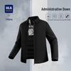 HLA Men's Executive Lapel Down Jacket