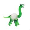 Glass Dinosaur Tiny Animal Statue Figurine Art Office Restaurant Decor Waterproof Resin Outdoor