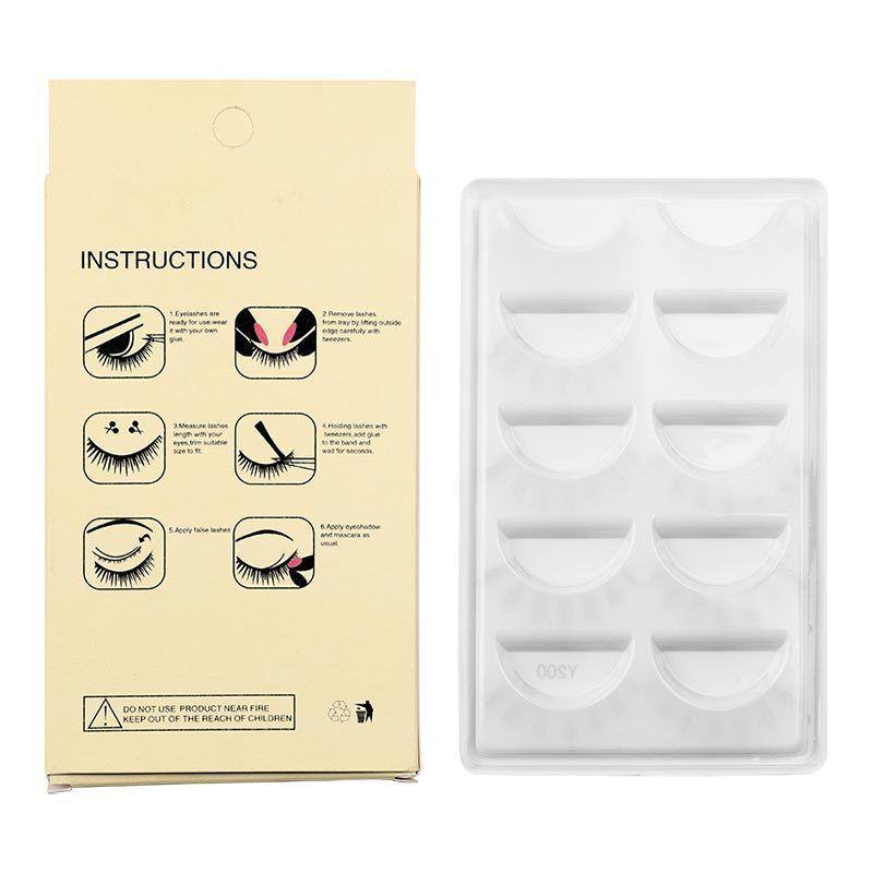 Lashie - Falsche Wimpern (5 Paare) (Verschiedene Designs)