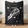 Shakira Poster Print Flannel Blanket High Quality Warm Comfortable Cover for All Seasons Perfect for Gifts Home Decor
