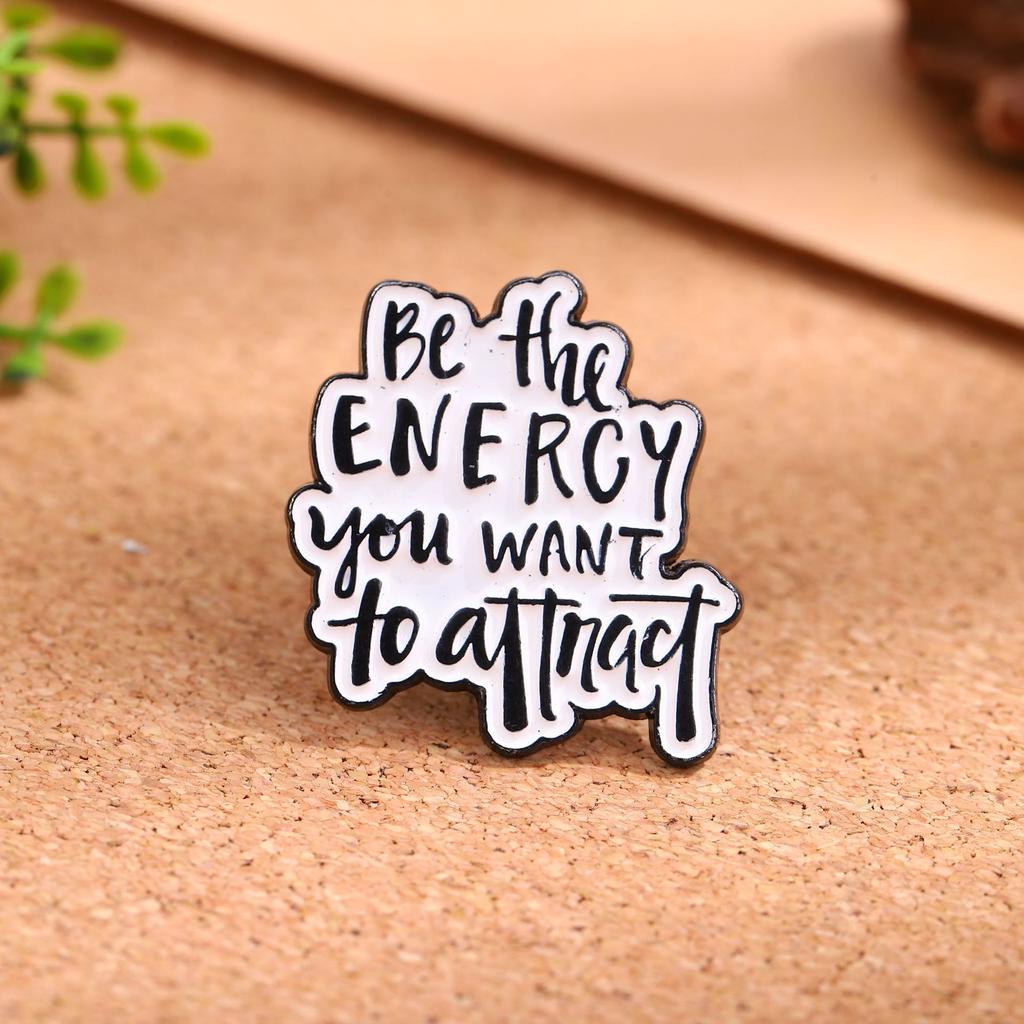 Creative Cartoon English Alphabet Series Alloy Brooch Fashion Versatile Metal Badge Clothes Accessories Clothing